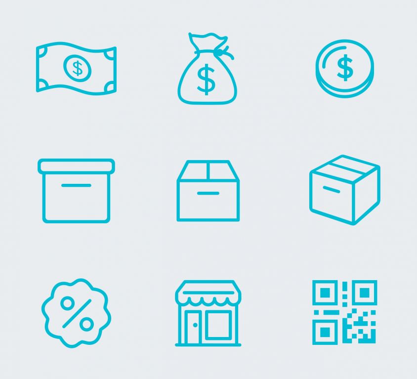 54 E-Commerce Icons (Demo)